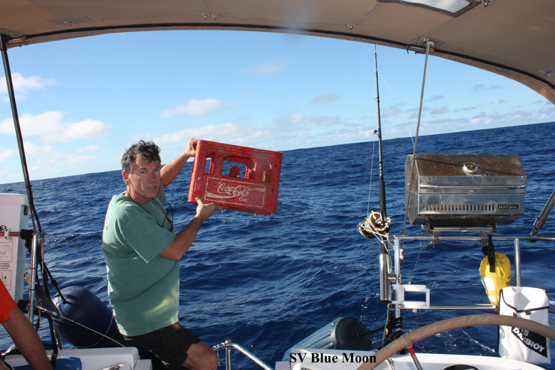 Coca-Cola Plastic Crate found in the Great Pacific Garbage Patch

SV Blue Moon
