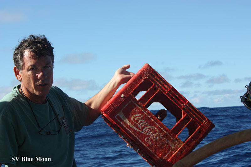 Coca-Cola Plastic Crate found in the Great Pacific Garbage Patch

Captain Russ Johnson
SV Blue Moon